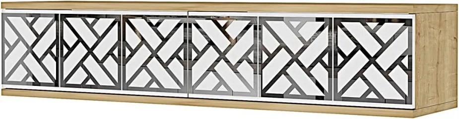 Arex 120 - Sapphire Oak, White, Silver