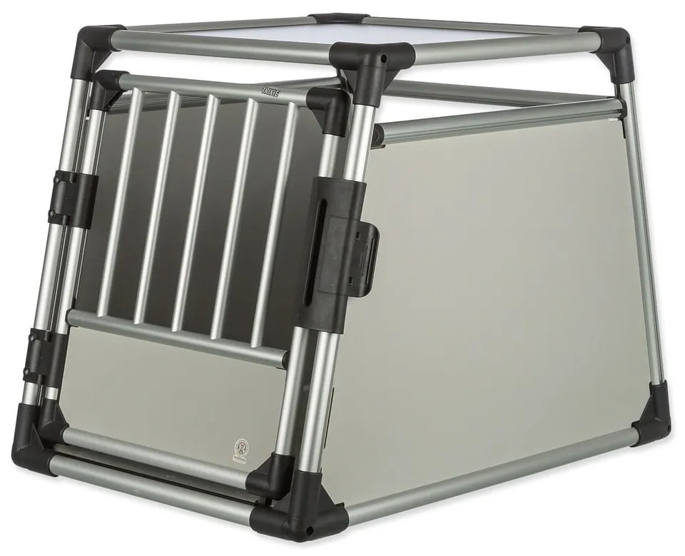 Ezüstszínű állathordozó 65x63 cm Trixie M-L – Plaček Pet Products