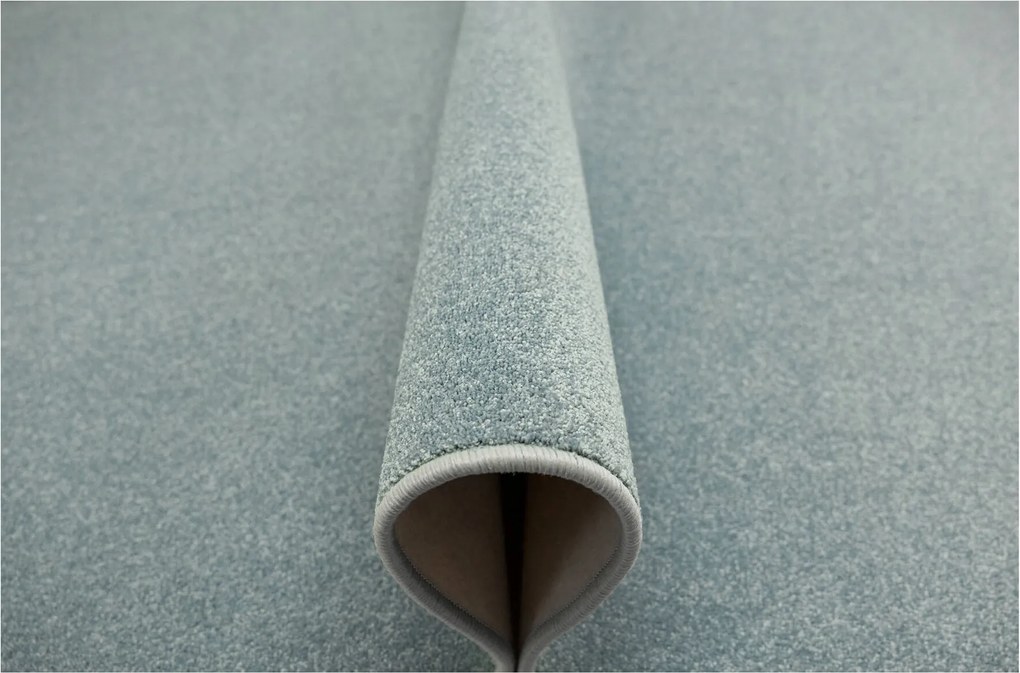 Szürke-kék Tartós Szőnyeg Miracle Filc Irodai Szobába 200x400 cm