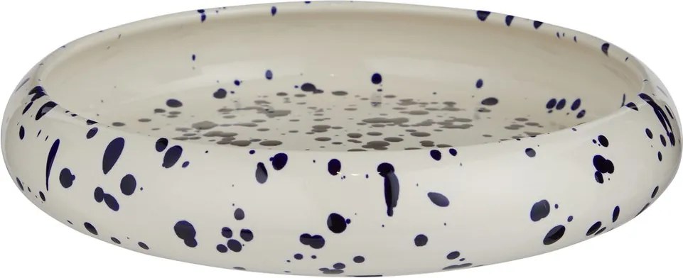BOOGY SPLASH tésztás tányér 24 cm , sötétkék