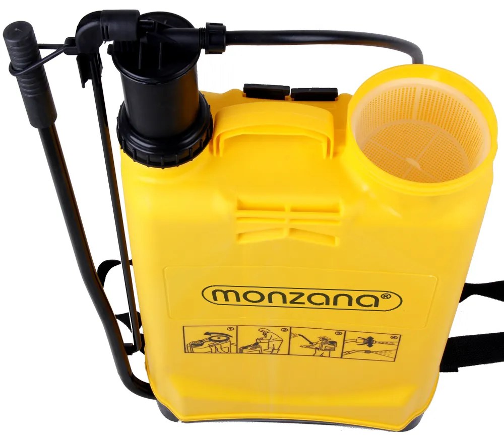 monzana® Nyomáspermetező 20 l - sárga