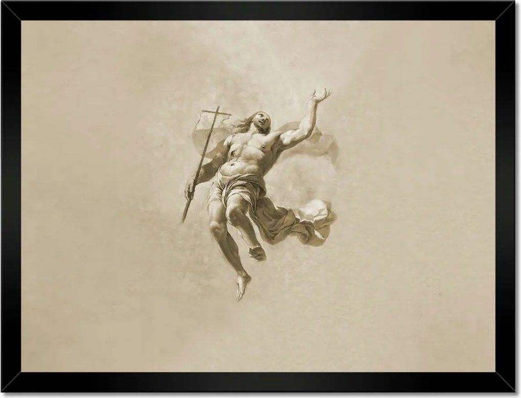 Poszterek keretben 40x30 Jézus Krisztus Mennyország