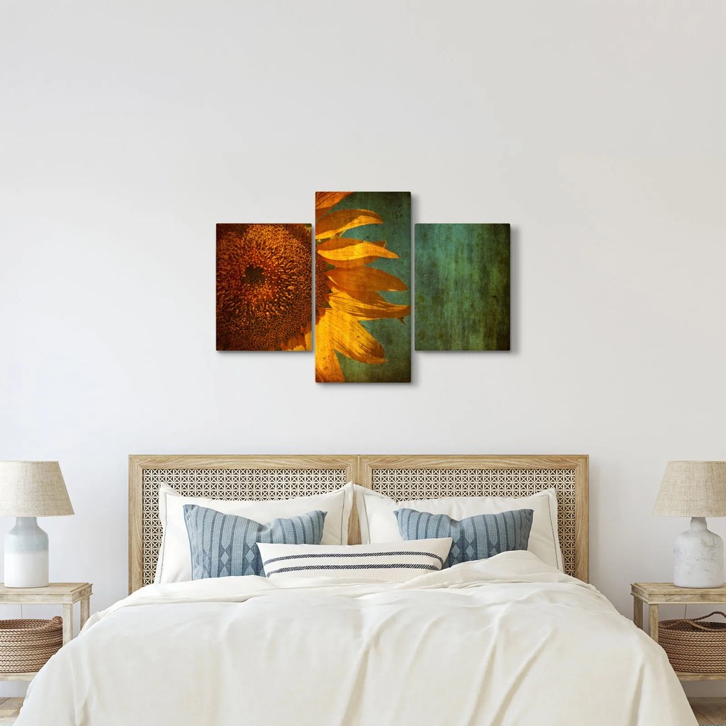 Kép - napraforgó (90x60 cm)