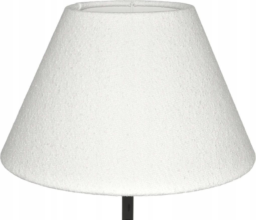 Lámpabúra Kúpos Modern E27 Fehér 15x31 H18 Boucle Venosa