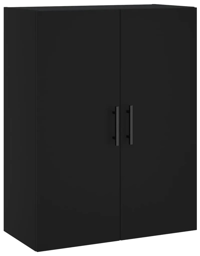vidaXL fekete fali szekrény 69,5 x 34 x 90 cm