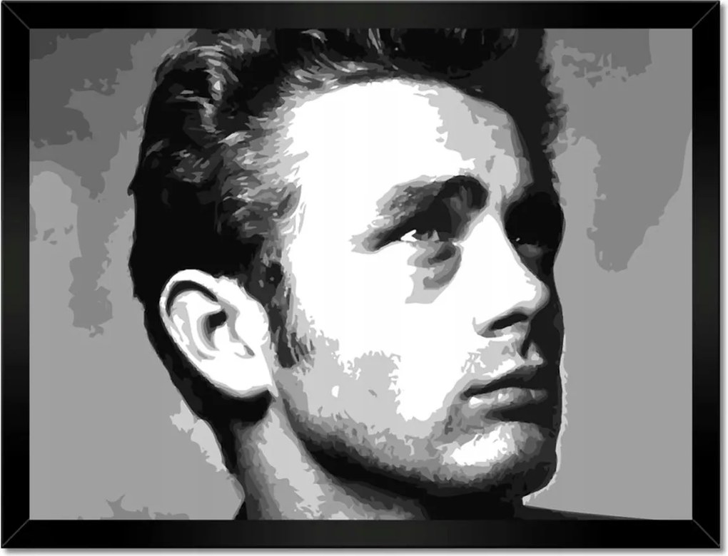 Poszterek keretben 40x30 Színész James Dean