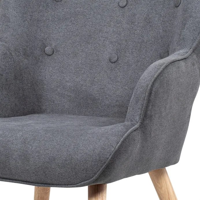 U‑s Fotel, Szürke Szövet. AK-302 GREY2