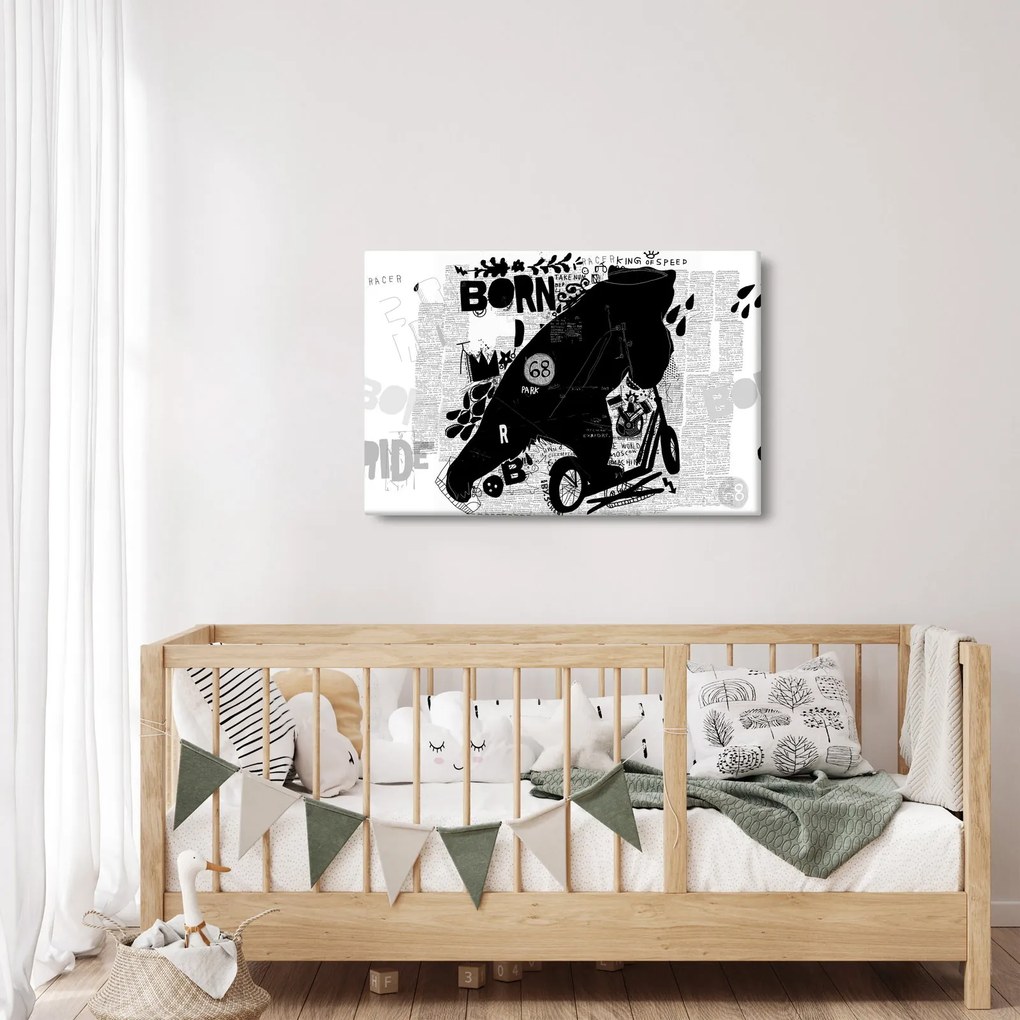 Kép - Született lovagló (90x60 cm)