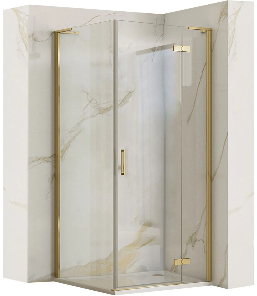 Zuhanykabin REA Hugo 80x90 Gold Brush