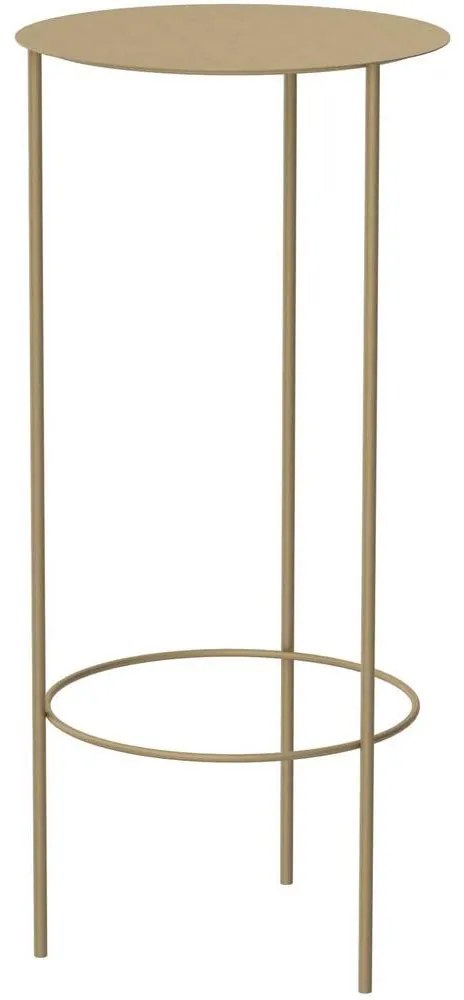 Virágállvány 70x32 cm arany