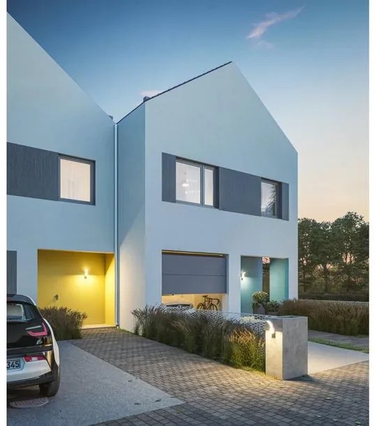 Lámpa Fali lámpa PARIS 10W, 900lm, IP54, AC220-240V, 50/60Hz, fénykibocsátás 140°, 4000K, fehér