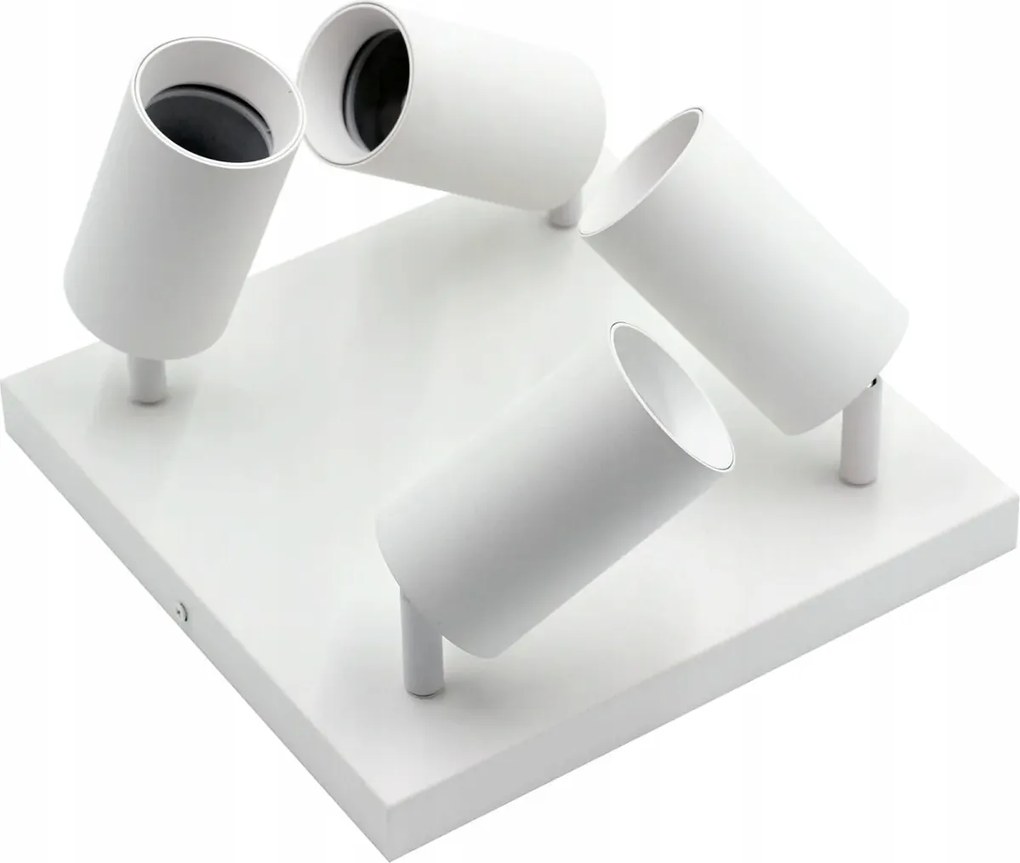 Fali-mennyezeti lámpa 4xGU10 fehér Qualis IdeaLED