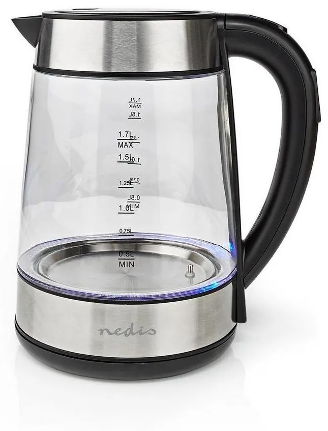 Nedis KAWK320EGS - Vízforraló 1,7 L 2200W / 230V