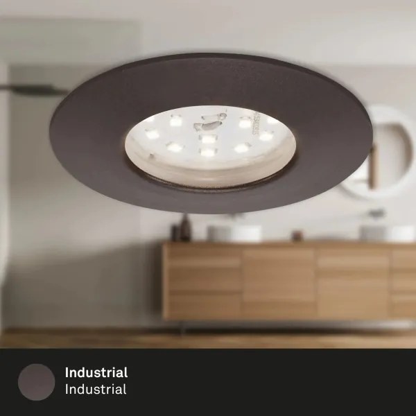 Briloner 7295-031-KÉSZLET 3x LED dimmelhető fürdőszobai lámpa LED/6,5W/230V IP44