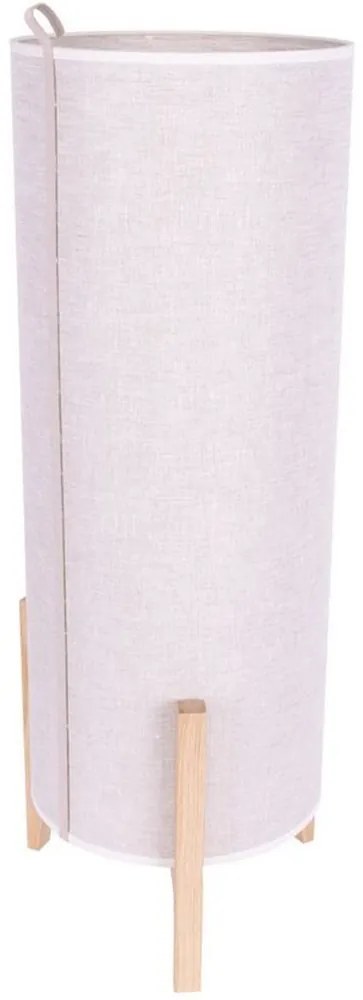 Spot-Light 72723174 - CASIOPEA asztali lámpa 1xE27/40W/230V, tölgy