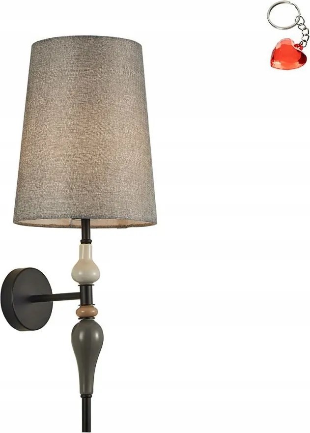 Nerom fali lámpa WL-22374-BK Italux