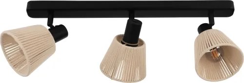 Eglo 44141 - SEAGARD spotlámpa, 3xE14/40W/230V, bézs/fekete