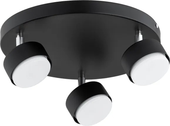 Brilagi - LED spotlámpa MONO 3xGX53/30W/230V fekete