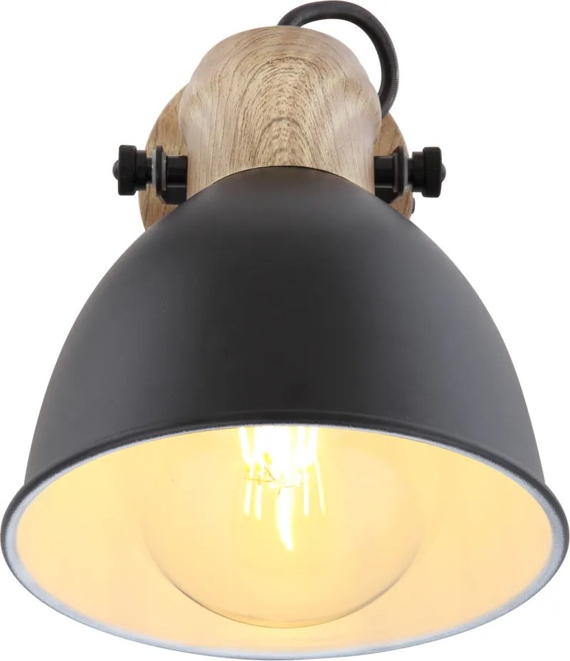 Spot Lámpa Fekete WIHO GLOBO-54018-1S