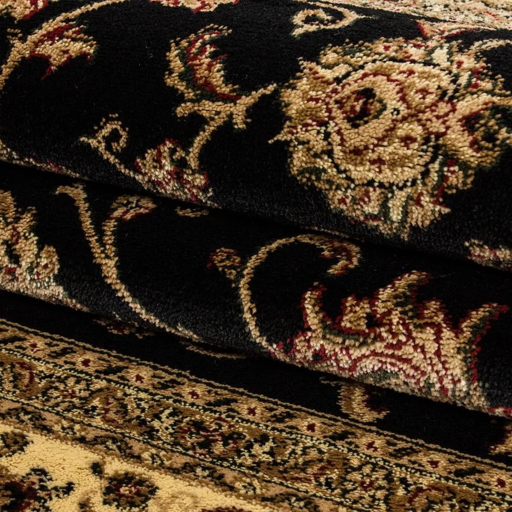 Fekete-aranyszínű szőnyeg 240x340 cm Marrakesh – Ayyildiz Carpets