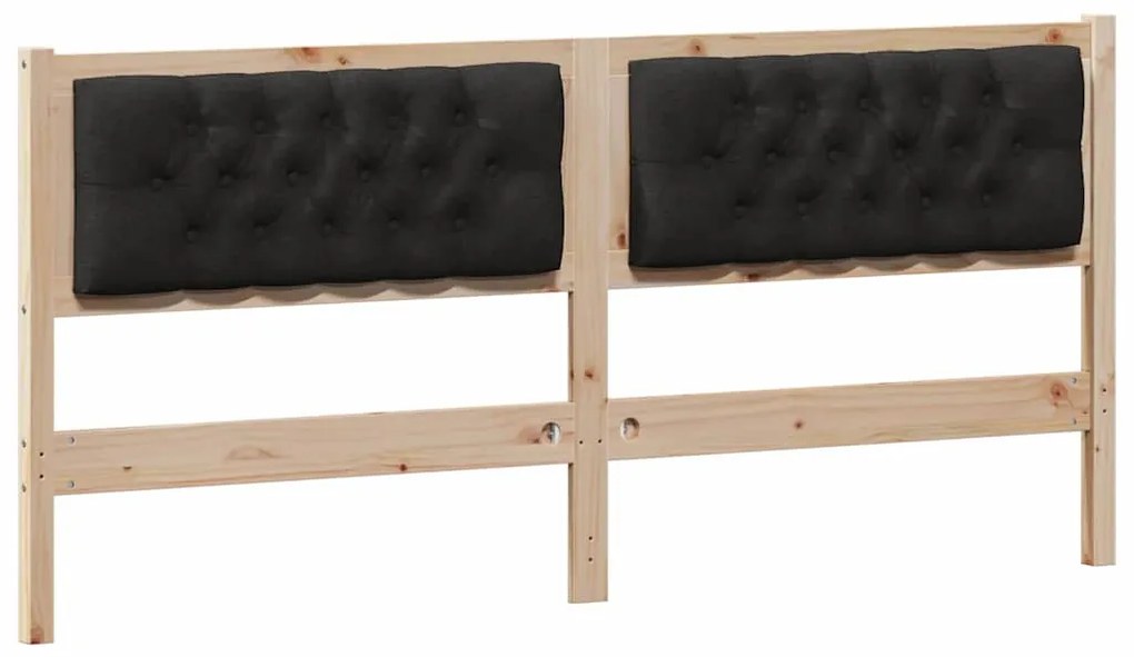 Fejtámla Egyéb Barna és fekete 180 cm Tömör fenyőfa