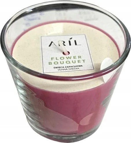 Paraffin illatgyertya Flower Bouquet Aril