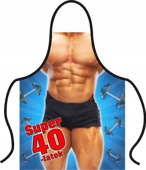 Ajándék Férfinak Férjnek Apának 40. születésnapra, Kötény