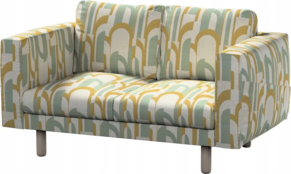 Norsborg 2 személyes kanapé huzat Ikea narancssárga