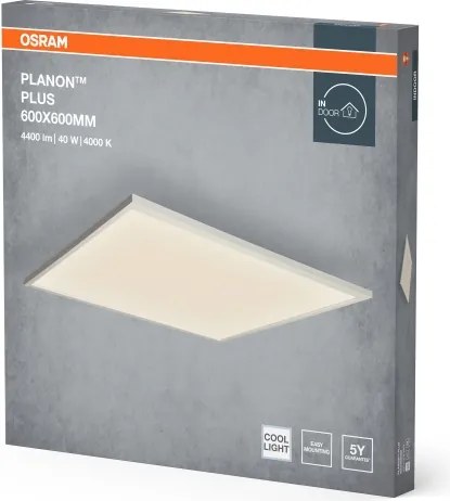 Osram - felületre szerelt PLANON LED panel 40W/230V 4000K 60x60 cm fehér