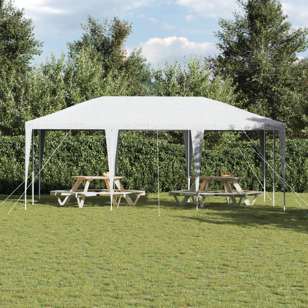 Parti sátor Fehér 6x4 m PE
