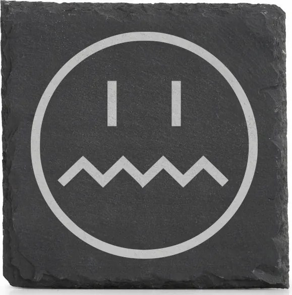 Kő alátét x4 emoji bögre akna Zavarba ejtő zavar