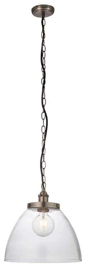 Endon 106896 - HANSEN láncos csillár 1xE27/10W/230V matt króm