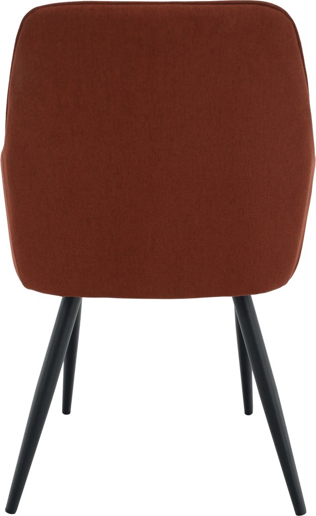 Design fotel, barna/fekete, OSKOR