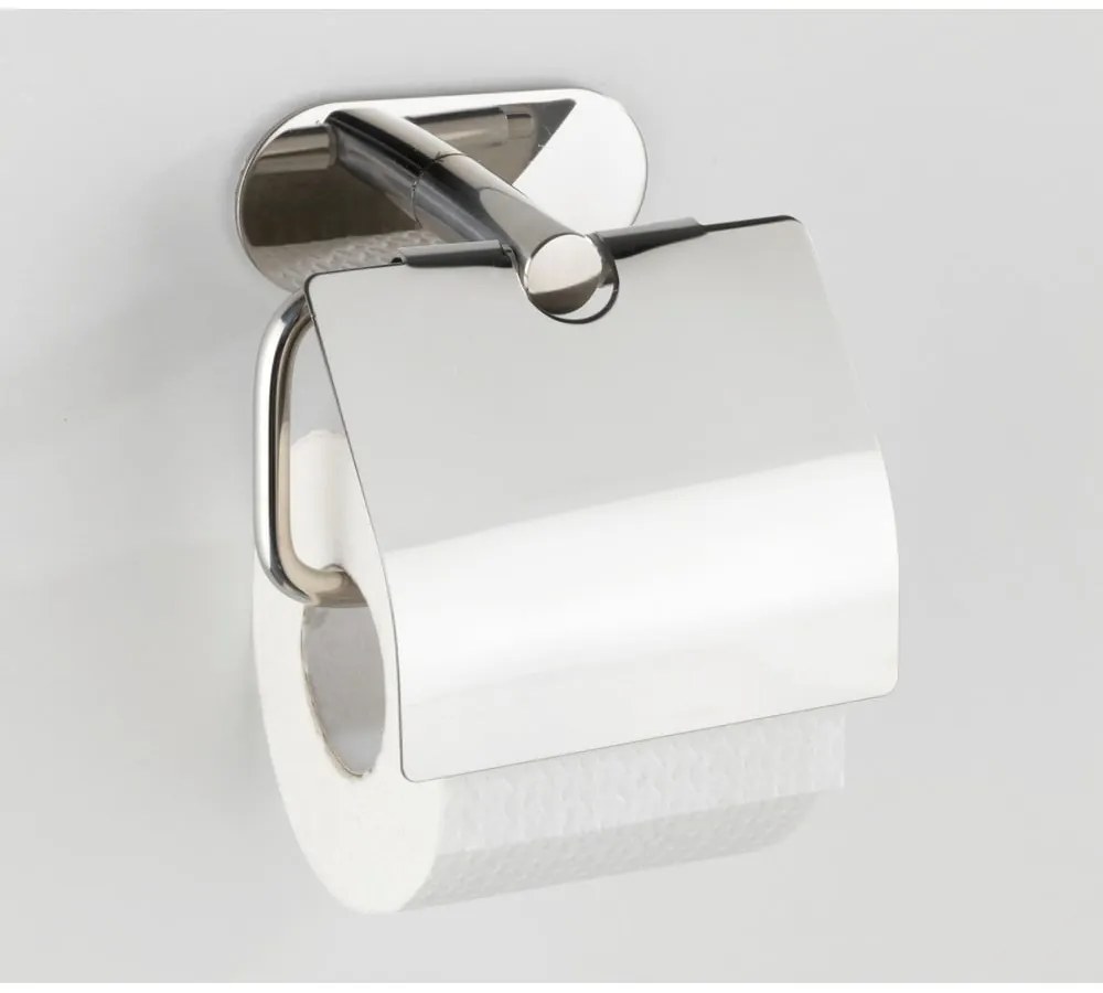 Turbo-Loc® Orea Shine Cover fúrásmentes, rozsdamentes WC-papír tartó - Wenko