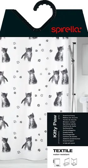 Zuhanyfüggöny 180x200 cm Kitty – Spirella