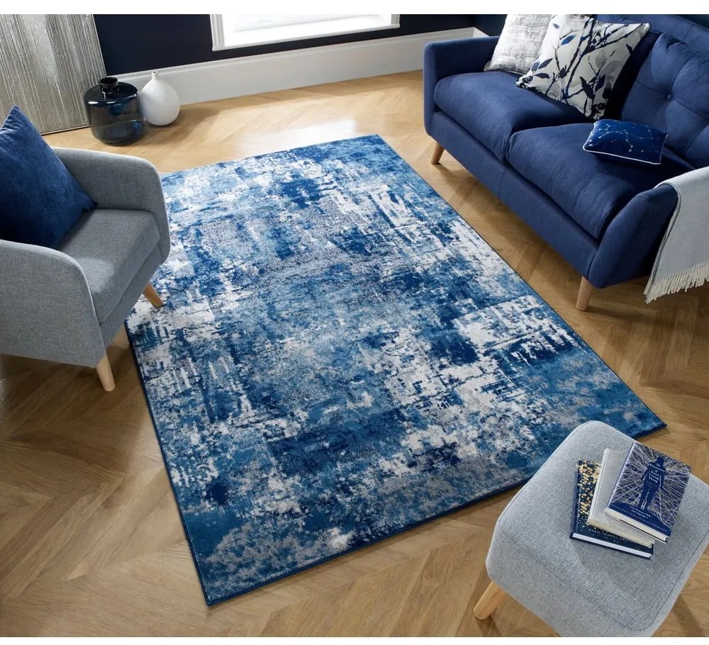 Kék szőnyeg 80x150 cm Cocktail Wonderlust – Flair Rugs