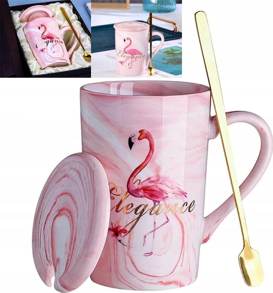 Kerámia bögre 400 ml elegáns kávés és teás bögre