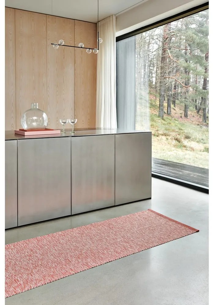 Téglavörös kültéri-beltéri futószőnyeg 70x300 cm Sam Brick – Pappelina