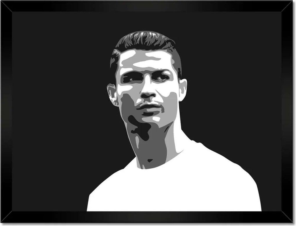 Poszterek keretben 40x30 Cristiano Ronaldo Labdarúgó