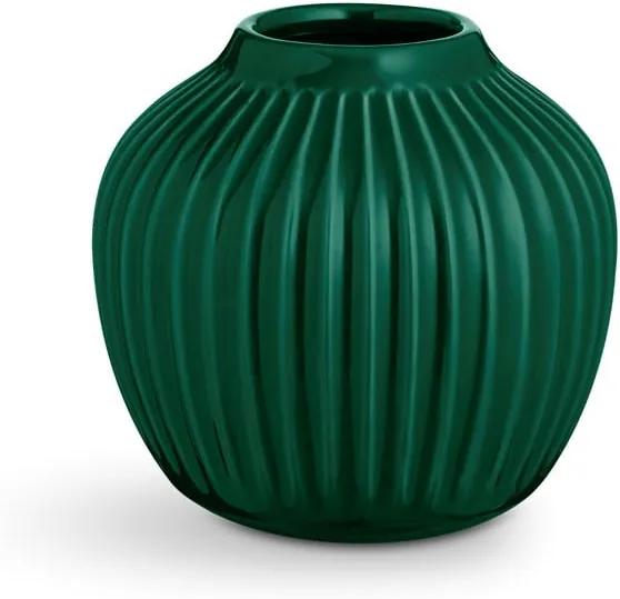 Hammershoi zöld agyagkerámia váza, magasság 12,5 cm - Kähler Design