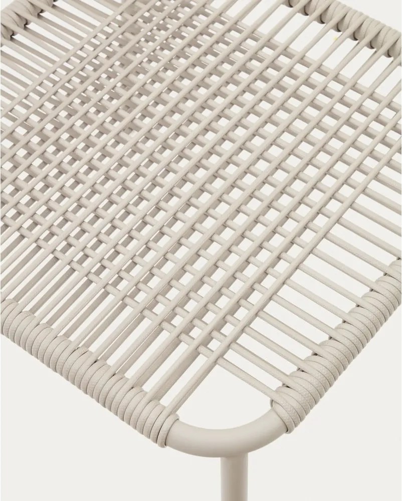 Bézs fém kerti szék Talaier – Kave Home