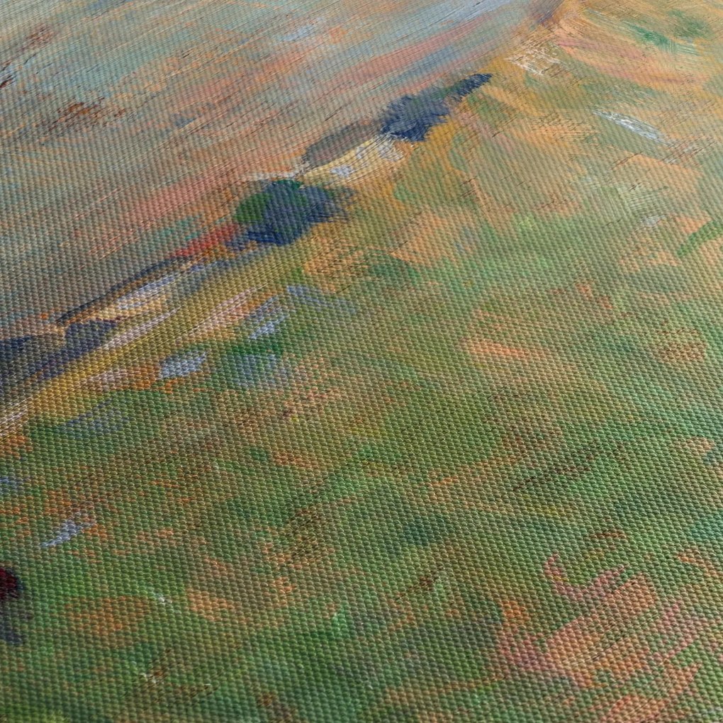 Kép - Georges Seurat, A Summer Landscape, reprodukciók (90x60 cm)