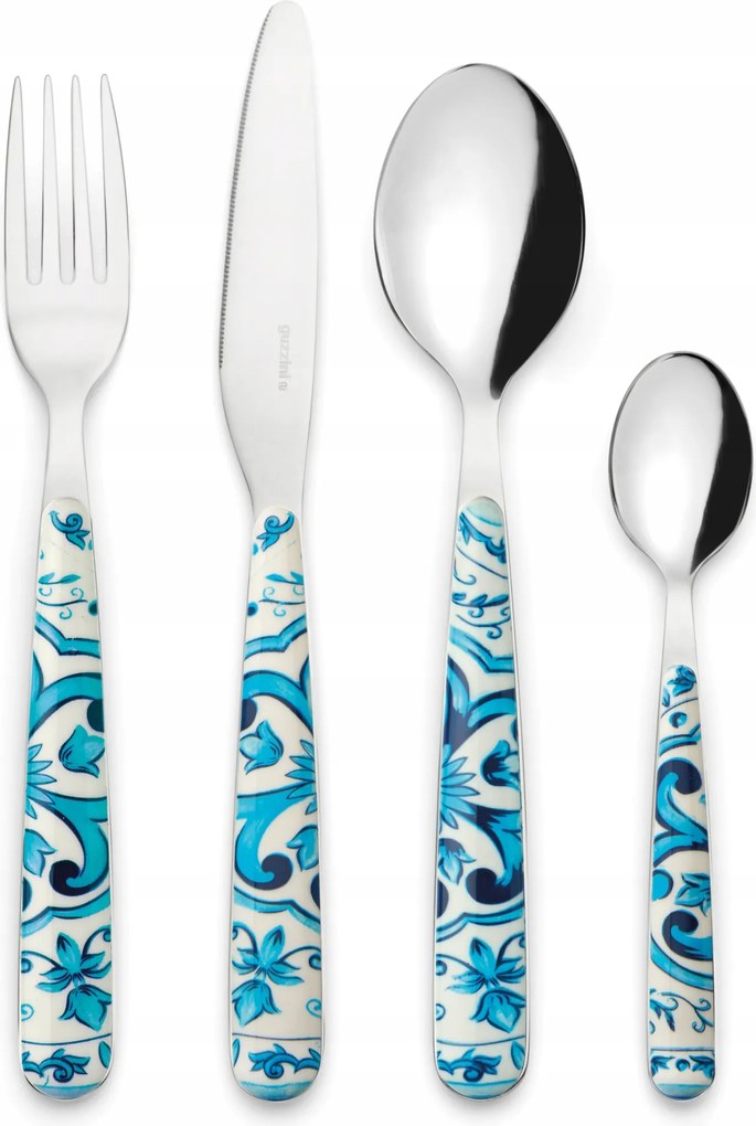 Guzzini Blues Evőeszköz szett 24 db-os szett 6 személyes Kék