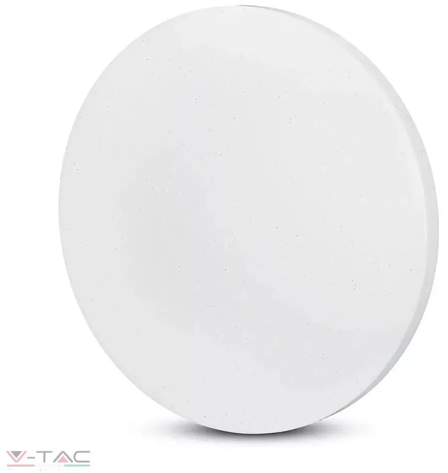 V-TAC 35 Cm LED Mennyezeti Lámpa Csillagokkal 24W, Bling Star Cover 3in1, Változtatható Szín Hideg - Természetes - Meleg Fehér