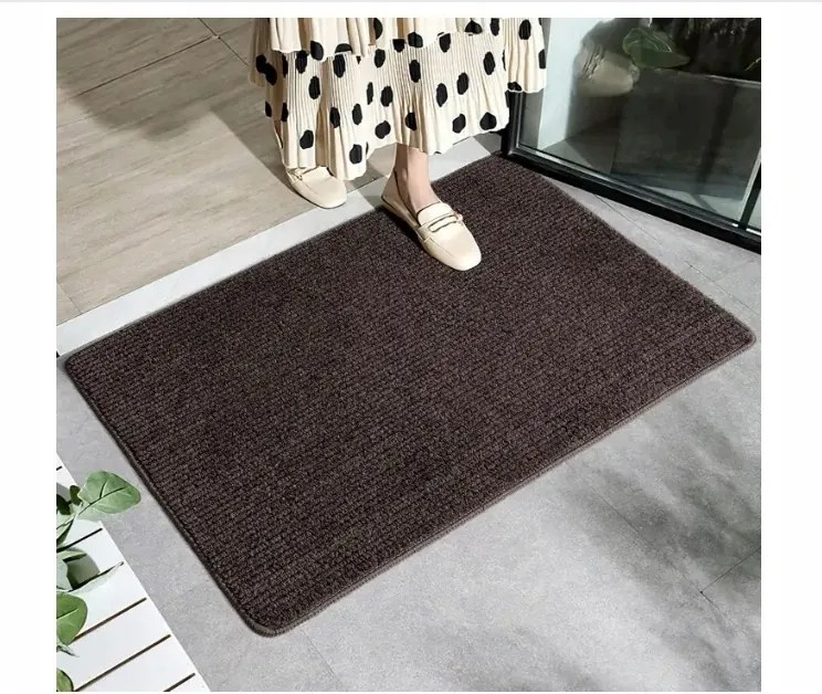 Lábtörlő belső csúszásgátló 60x90cm Sötétbarna