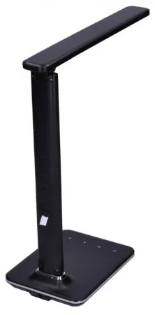 Solight WO45-B - LED kijelzős asztali lámpa LED/9W/230V fekete