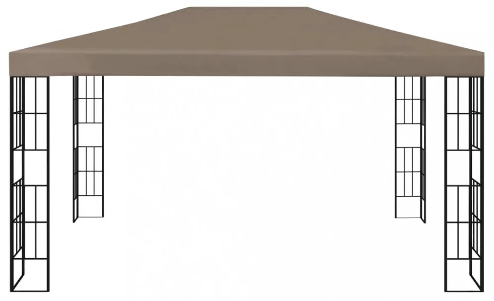 tópszínű pavilon 4 x 3 m