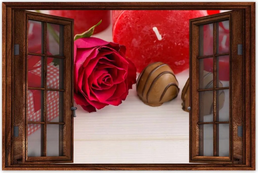 Poszterek 90x60 Nőnap Ajándék Love