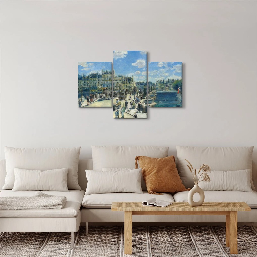 Kép - Auguste Renoir, Pont Neuf, Paris, reprodukciók (90x60 cm)