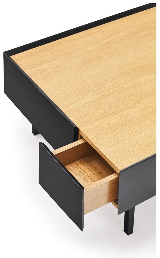 Arista fekete dohányzóasztal - Teulat